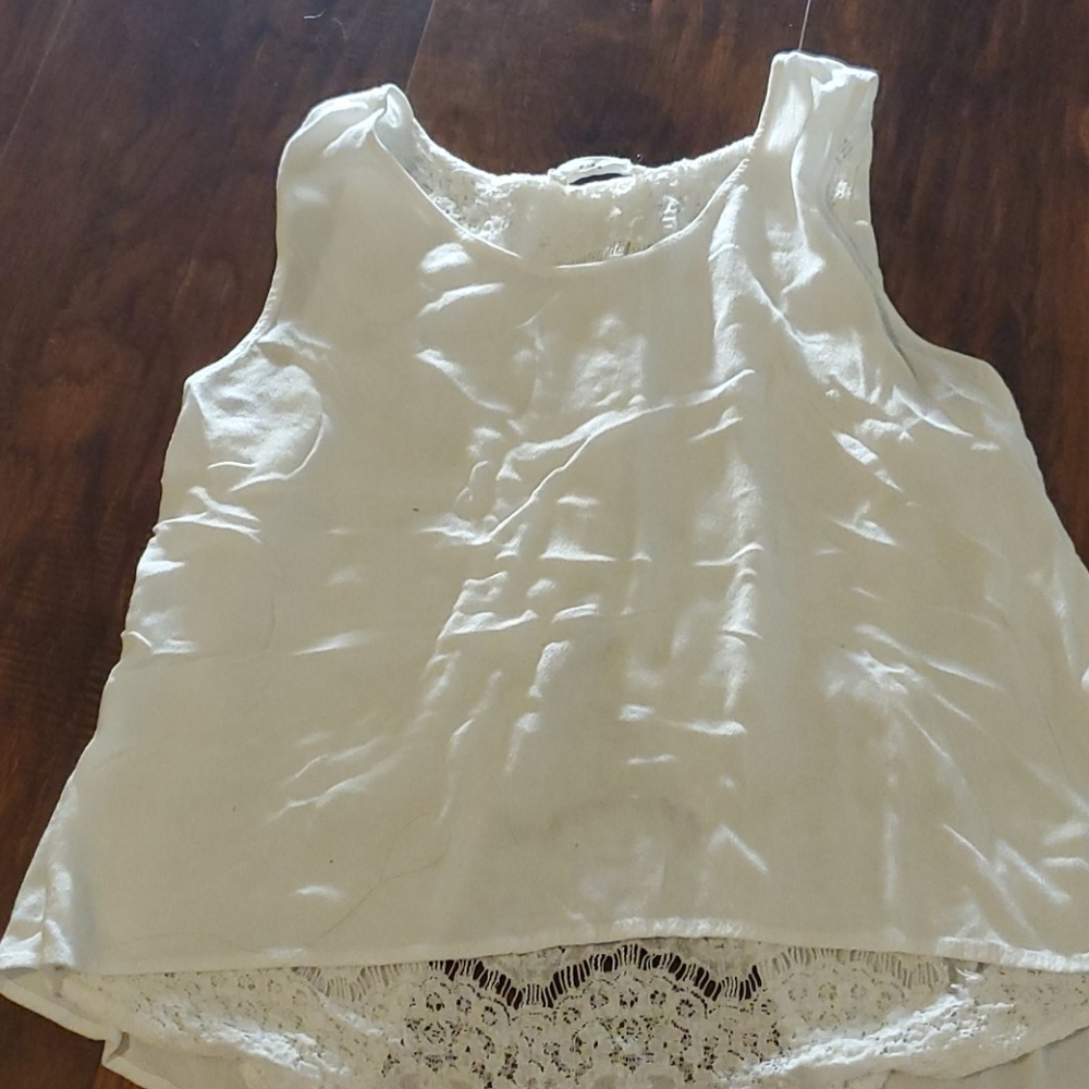 White tank top